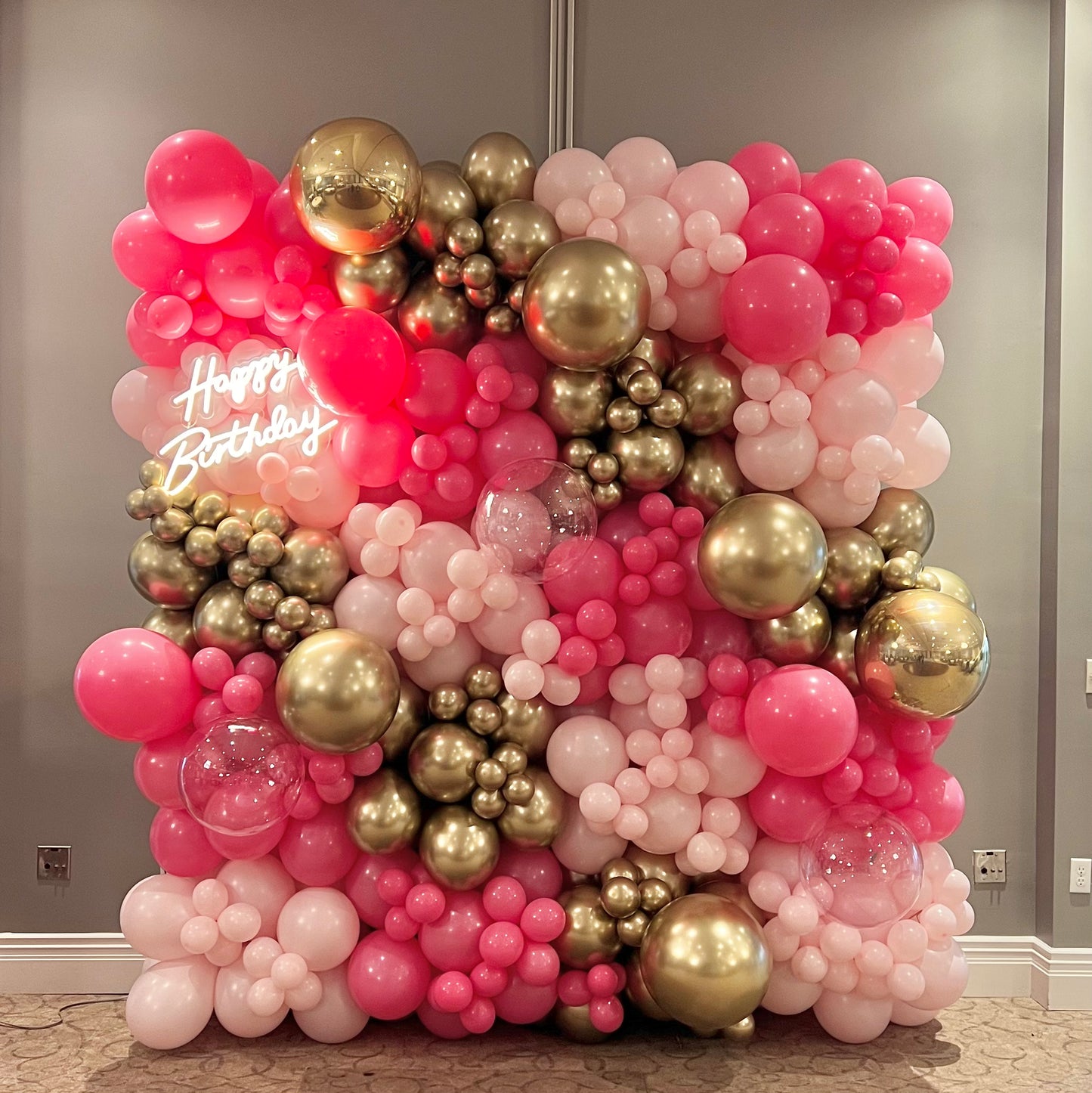 Balloon Wall 8 X 10ft