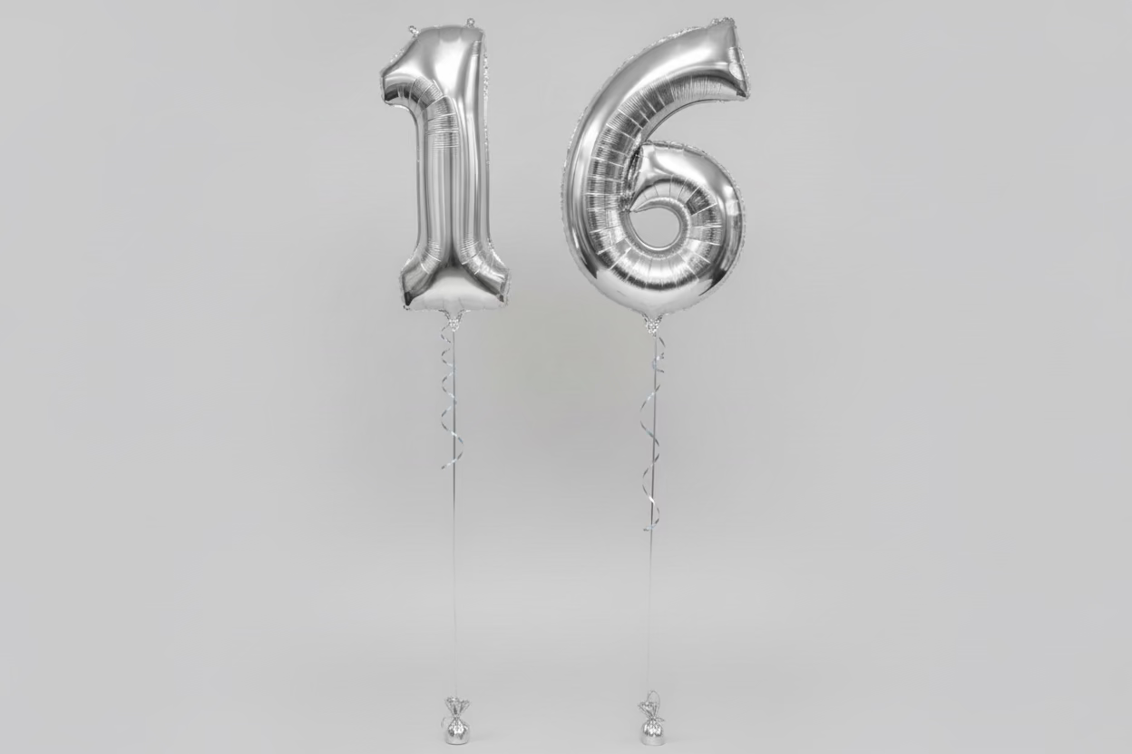 Large Foil Numbers (QTY 2)