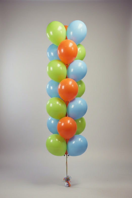 21 Balloon Column Bouquet