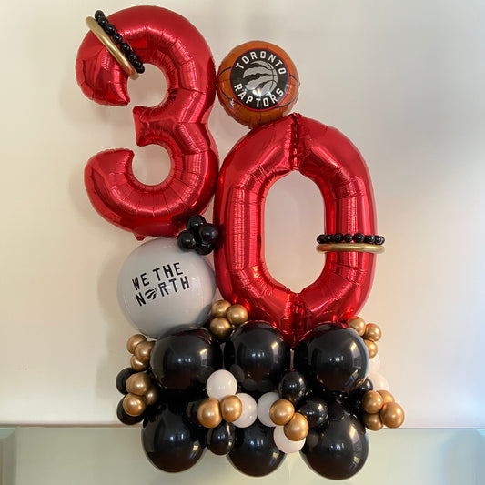 Sport's Fan Birthday Display